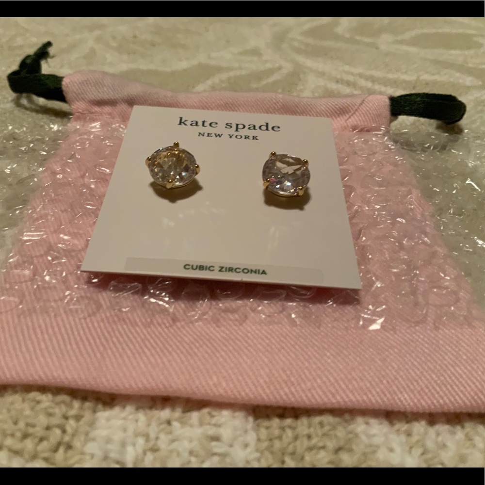 NWT Kate spade diamond studs